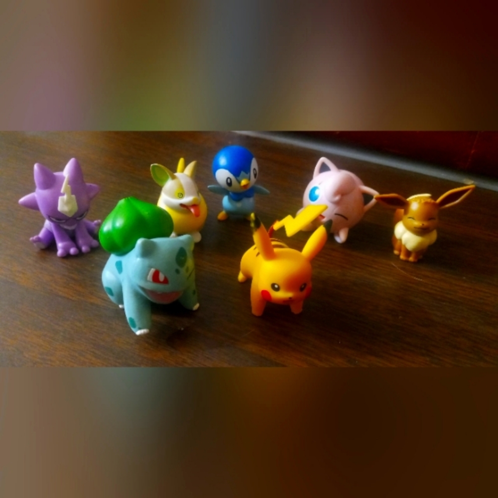 Pokémon Mini Figures Set - Multicolor Kids Toy Collection #7